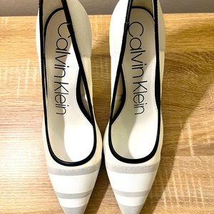 Calvin Klein Mesh Heels